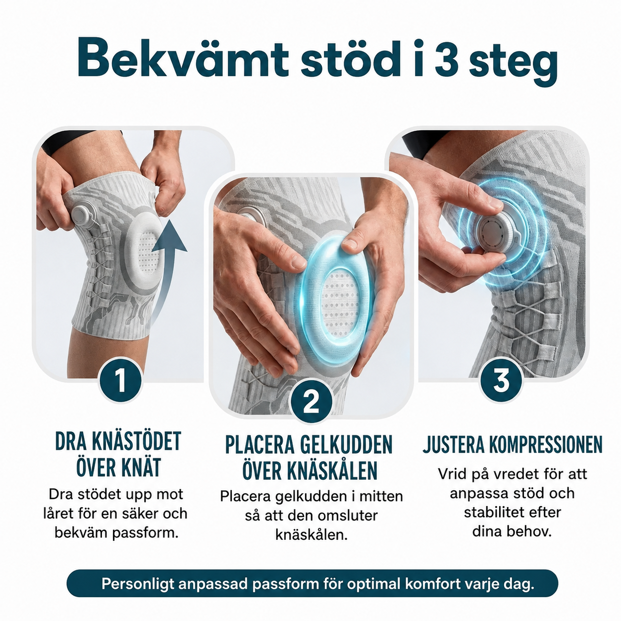 Flexora™ Justerbart Knästöd